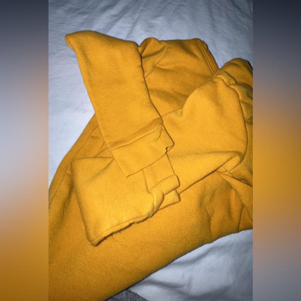 Mustard Yellow Toddler Girl Sweatshirt 5T Geranimals “Daddy’s Girl”  Long sleeve - Picture 3 of 4